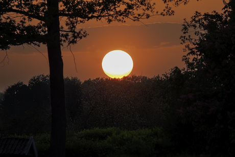 Zonsondergang Winterswijk