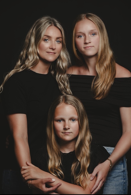 Moeder dochter portret 