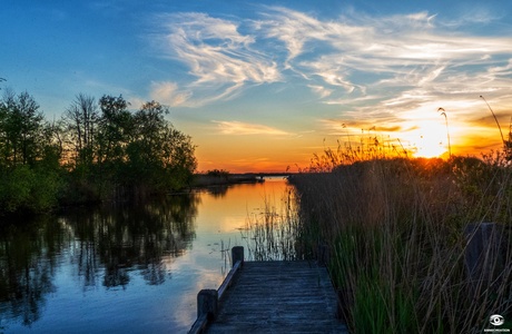 Zonsondergang 