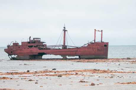 MV Ithaca nabij Churchill, Manitoba