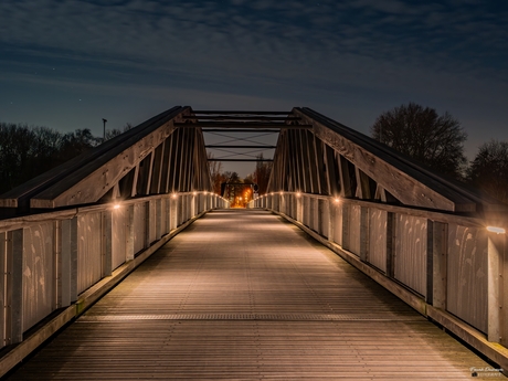 Oneindige lijnen van de Pieter Smitbrug.