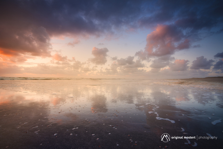 Een stille avond aan zee...