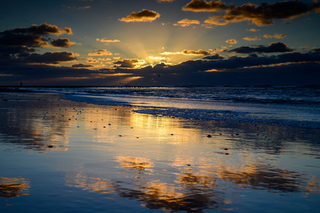 Zonsondergang Katwijk