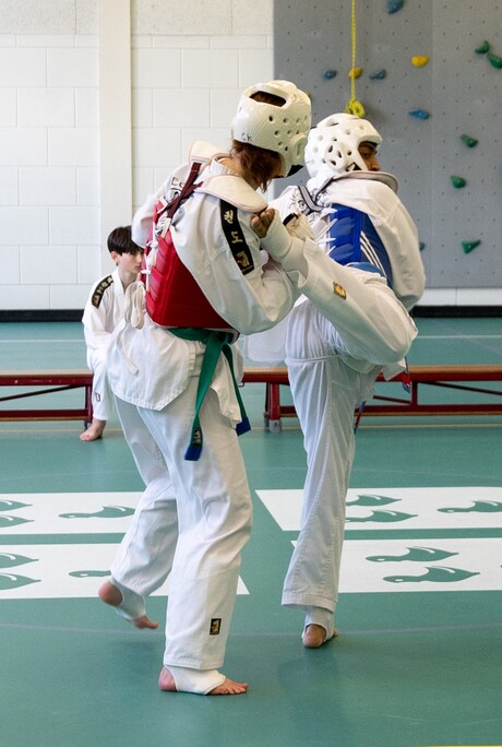 Sparren taekwondo