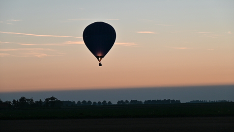 Ballonvaart september avond 