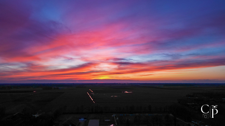 kleurrijke Zonsondergang.