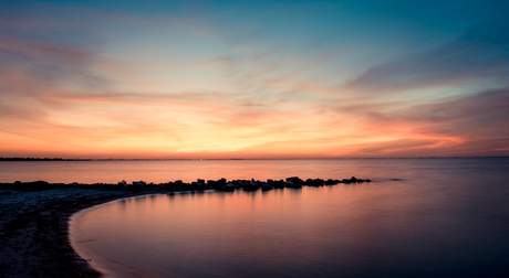 Zonsondergang IJMeer