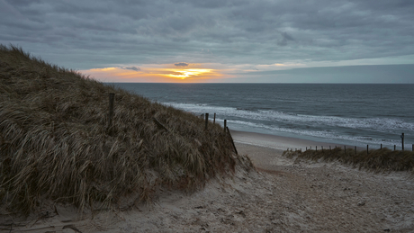 Aan de west kust