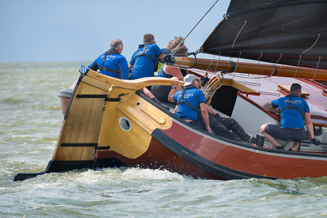 Skûtsjesilen op 'e Lemmer
