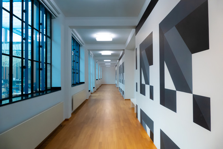 Empty museum