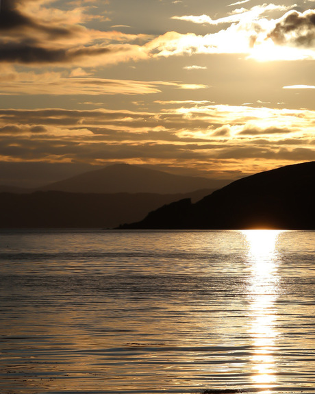 Applecross Bay, Schotland.