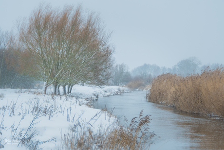 De Aa in de winter