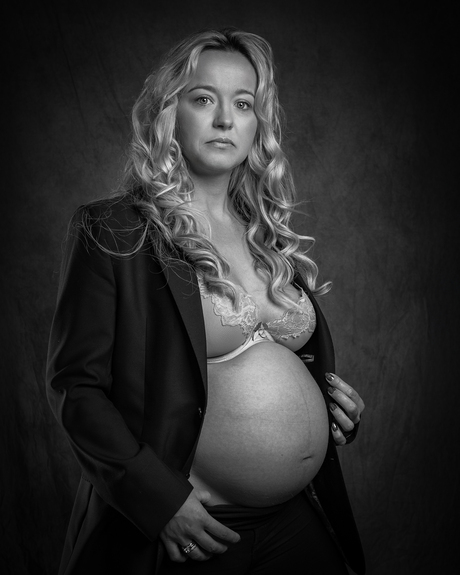 Dubbelportret Zwart wit