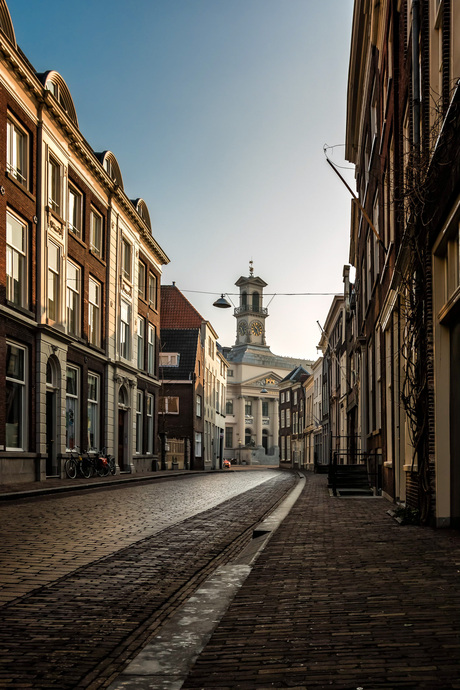 Naar het stadhuis