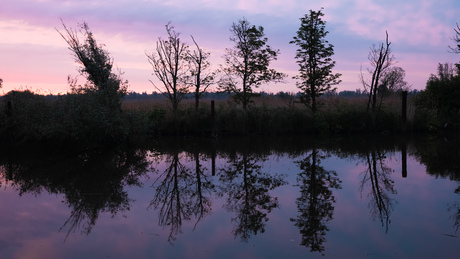 Zonsopkomst bij de Oosthaven