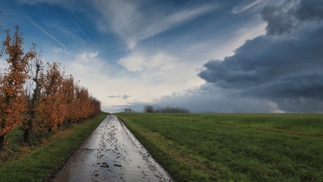 Dreigende wolken