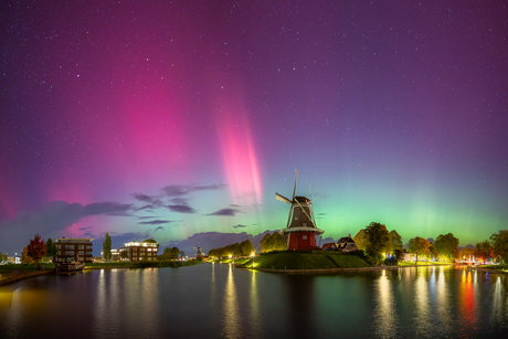 Aurora boven Dokkum 