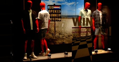 In the mall