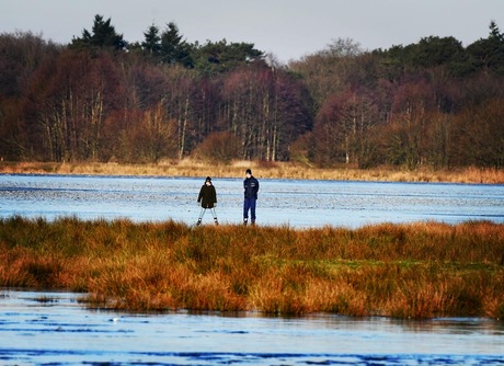 Liefde is, schaatsen op Mepper Hooilanden en een selfie maken