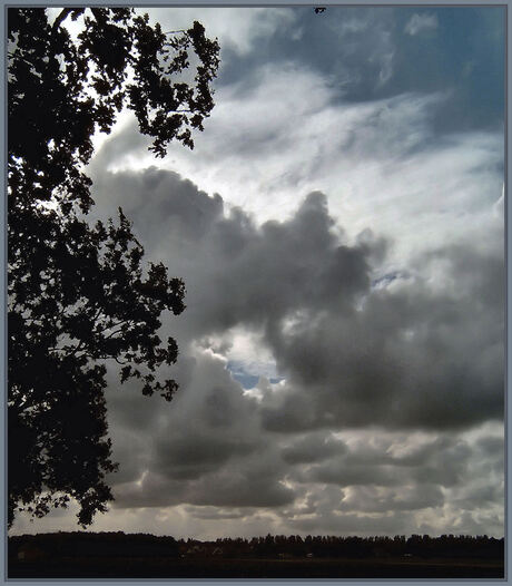 Dreigende wolken