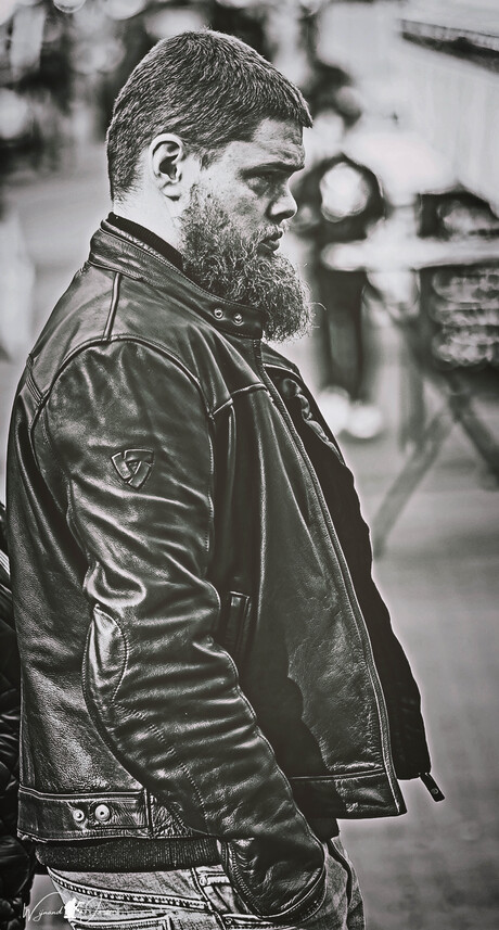 Bearded man