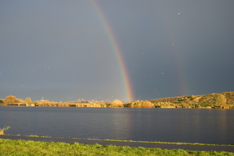 2x Regenboog