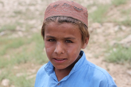 Jongen in Afghanistan