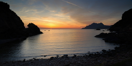zonsondergang Corsica