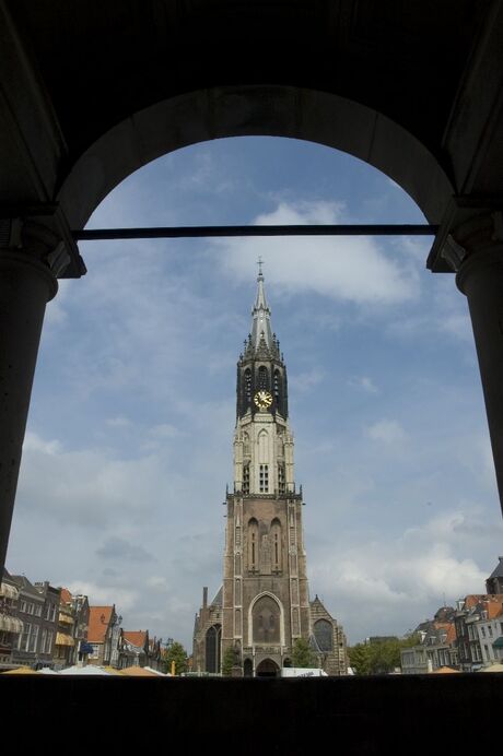 Doorkijkje in Delft