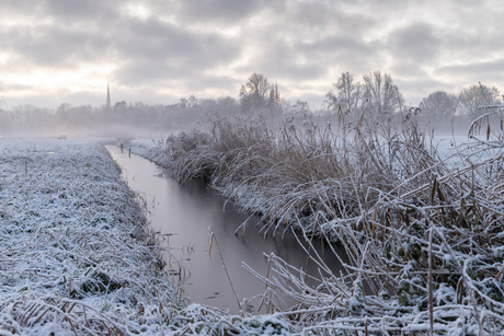 Winter in de Oudorper polder