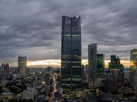 Skyline van Tokyo