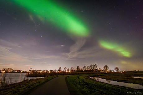 Noorderlicht naar het zuiden