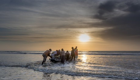 Gambia. Gone fishing