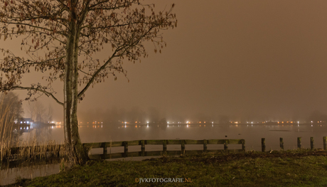 'Mistery' lake at night