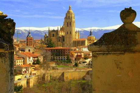 Segovia view from Alcazar