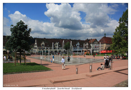 Freudenstadt in het Zwarte Woud.