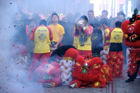 chinees Nieuwjaar in Antwerpen