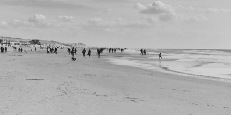 Mooie dag op het strand