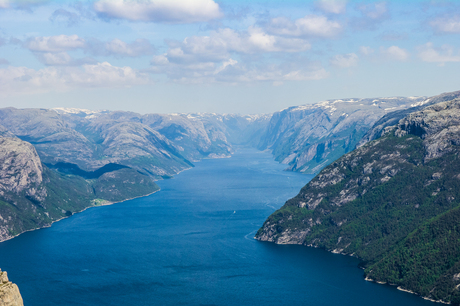 Noorwegen, preikestolen