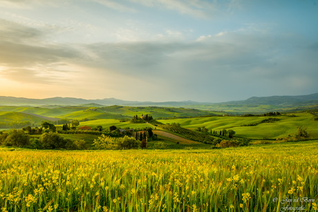 Kleurrijk Toscane