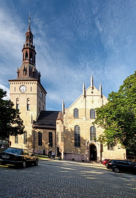 Dom Kerk in Oslo. - Dom Kerk in Oslo gebouwd in 1694-1697.
27 augustus 2013.
Groetjes Bob - foto door oudmaijer op 23-11-2013 - deze foto bevat: architectuur, oudmaijer, Detail opname