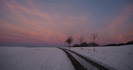 Winterlandschap in Rheinland-Pfalz