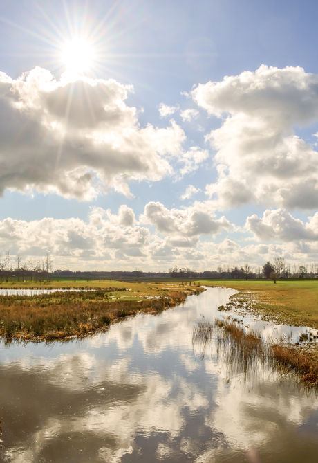 Uitzicht op de Regge 