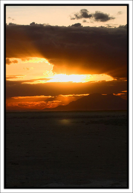 Kilimanjaro zonsondergang