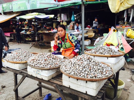 Markt in Cambodja