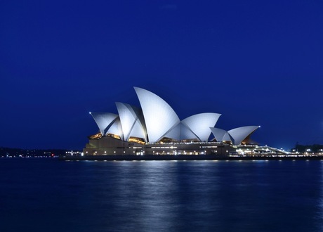 Opera House by night