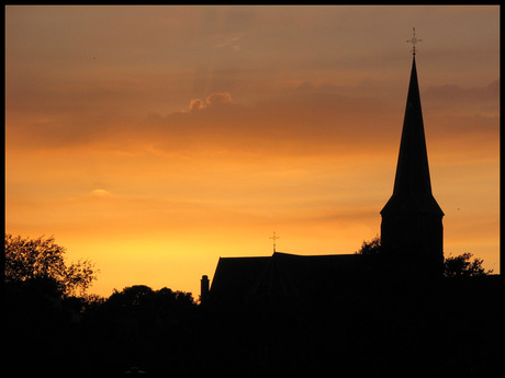 Zonsondergang Schagen