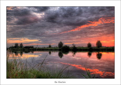 Eerste HDR foto natuurgebied "De Deelen"