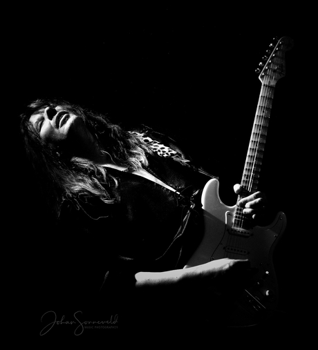 Mario Roelofsen Gitarist Purple Rainbow.