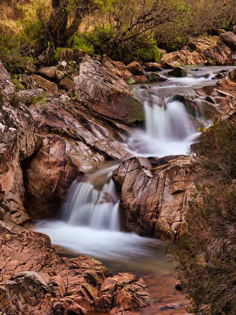 Minimalistische waterval